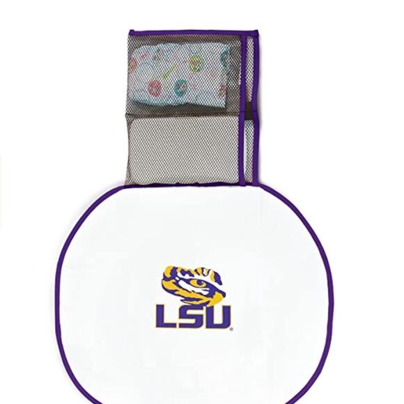 🐯NCAA LSU TIGERS Cozy Cover Diaper Changing Pad - Picture 4 of 6